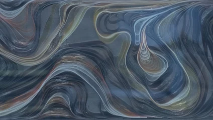 Rolgordijnen dark brown abstract wave background, wave pattern for wallpaper and tile © serikbaib