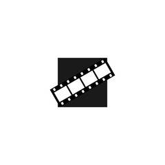 Fototapeta na wymiar Illustration Vector Graphic of Film Roll Logo