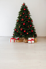 New Year's Eve home Christmas tree toys holiday December