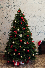 New Year's Eve Home Christmas Tree Bedroom Bed Decor Gifts