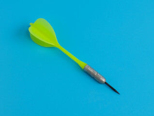 dart arrow on blue