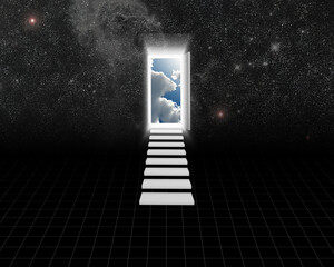 Opening door to another world