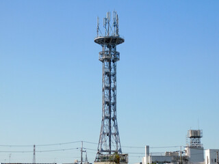 携帯電話基地局 電波塔