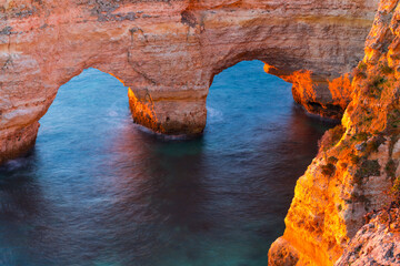 Praia da Marinha, Algarve, Atlantic Ocean, Portugal, Europe