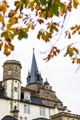 Fototapeta na wymiar Öhringen Schloss im Herbst
