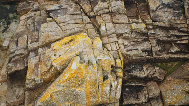 Cliff of rock mountain