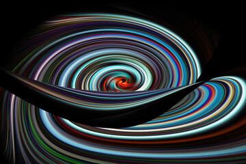 abstract background with colorful swirl shape 