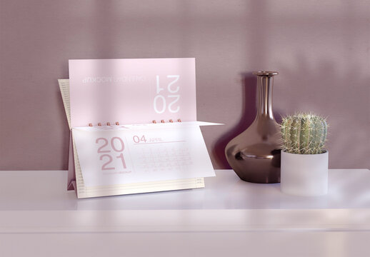 Decorative Calendar Mockup