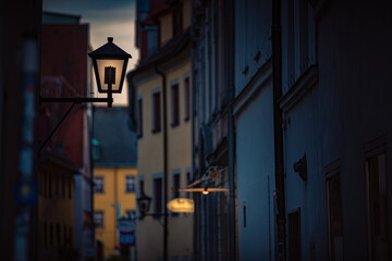 Fototapeta na wymiar Old town in Germany, Bavaria, Europe