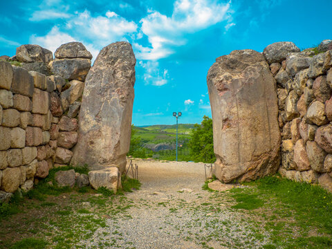 Hattusa, Hattusas,  Hittite Empire In The Late Bronze Age