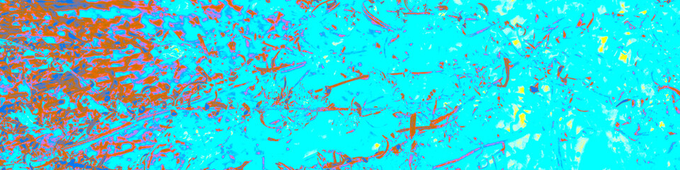 Pink Garden Wallpaper. Bright Garden Postcard. Orange Fresh Background. Neon Romance Decoration. Trendy Pattern. Blue Woman Design. Botanic Template. Abstract Illustration.