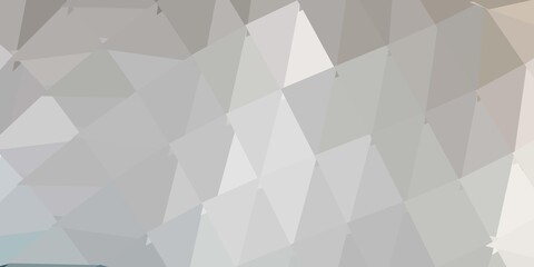 Light gray vector poly triangle texture.