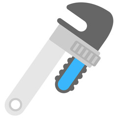 Heavy-duty straight pipe wrench 