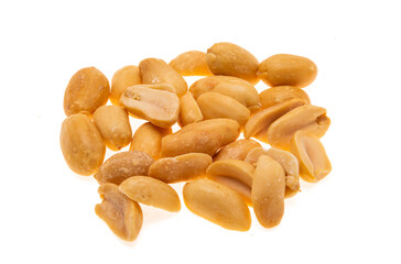 roasted peanuts isolated