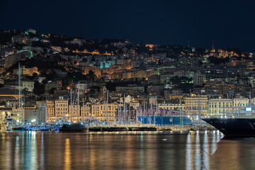 Obraz premium Old Port Genoa