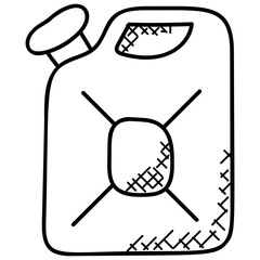 
Petrol gallon to store, save and take petrol on remote places, desert water container
