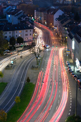 traffic at night