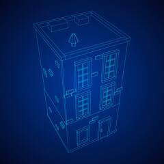 City building real estate concept.