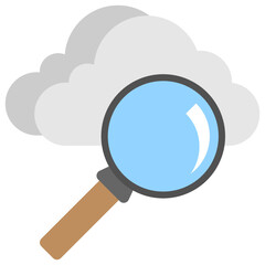 
Magnifier search cloud system information 
