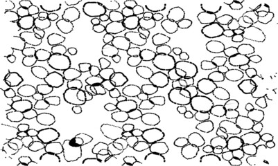 Rough texture. Broken plaster wall effect. Grunge worn damask pattern design. Distressed fabric texture. Overlay texture design. Vector illustration. Eps10.