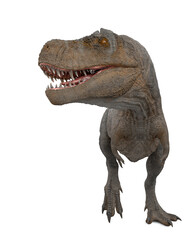 tyrannosaurus rex is looking for food