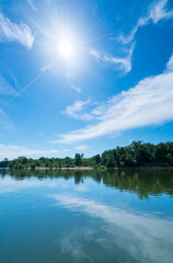 Loire River, Chaumond-sur-Loire, Loir-et-Cher Department, The Loire Valley, France, Europe