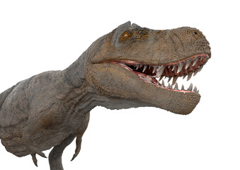 tyrannosaurus rex side view