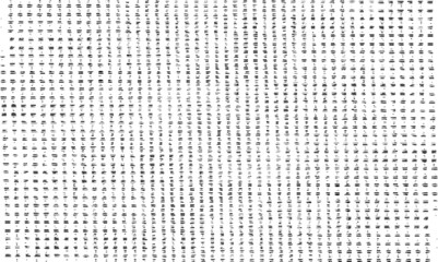 Subtle halftone grunge urban texture vector. Distressed overlay texture. Grunge background. Abstract mild textured effect. Vector Illustration. Black isolated on white. EPS10.