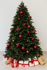 New Year's Eve home Christmas tree toys holiday December