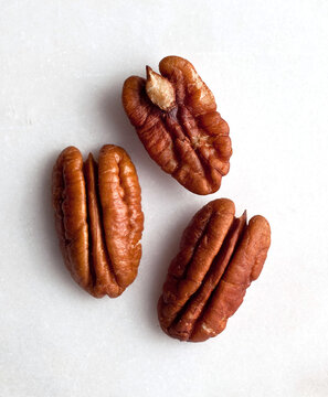 Close up of pecans