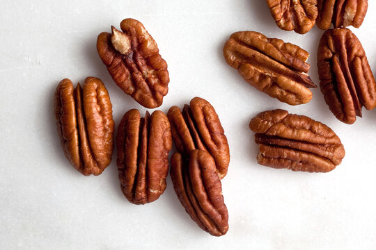 Close up of pecans