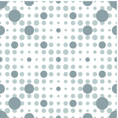 Circle Abstract Pattern.dotted Seamless texture.Halftone vector background.Polka Dots 