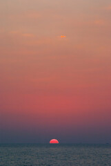 Sunset at the Arabian Sea, Goa, India