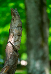 Modern Art at Rivau Castle, Lémeré, Indre-et-Loire Department, The Loire Valley, France, Europe