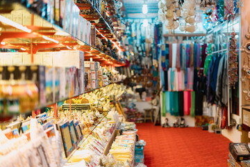 Turkish Bazaar, considered to be the oldest shopping mall in history with over 1200 jewelry,carpet, leather, spice and souvenir shopswcase