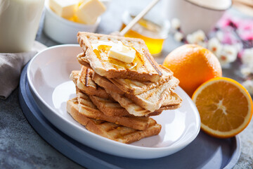 tost bread for perfect breakfast