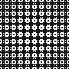 Fototapeta premium Abstract Cross Pattern Dots Logo generative computational art illustration