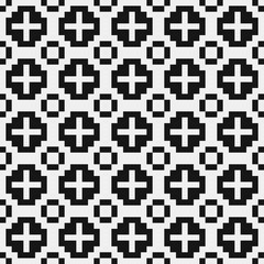 Abstract Cross Pattern Dots Logo generative computational art illustration