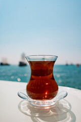 Fresh Tea in a beautiful location with sea views