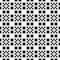 Fototapeta premium Abstract Cross Pattern Dots Logo generative computational art illustration