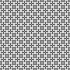 Fototapeta premium Abstract Cross Pattern Dots Logo generative computational art illustration