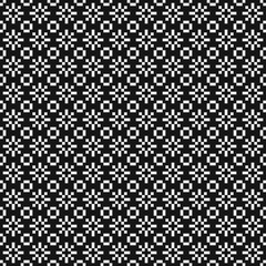 Abstract Cross Pattern Dots Logo generative computational art illustration