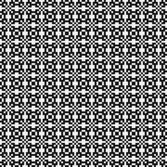 Abstract Cross Pattern Dots Logo generative computational art illustration