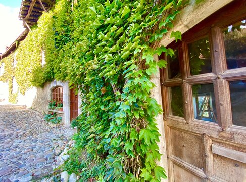 old house in the village of Perouges
