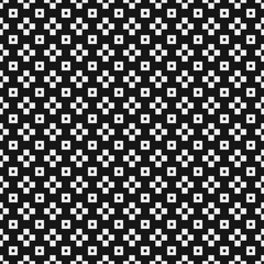 Fototapeta premium Abstract Cross Pattern Dots Logo generative computational art illustration