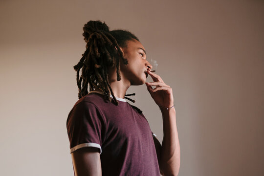 Smoking weed