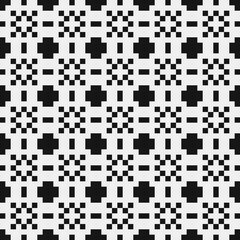 Abstract Cross Pattern Dots Logo generative computational art illustration