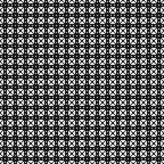 Abstract Cross Pattern Dots Logo generative computational art illustration