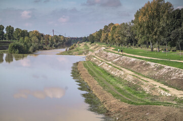 Reflection on Arno, Florence