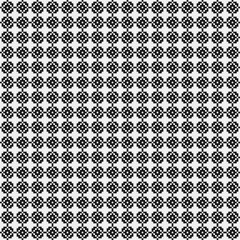 Fototapeta premium Abstract Cross Pattern Dots Logo generative computational art illustration